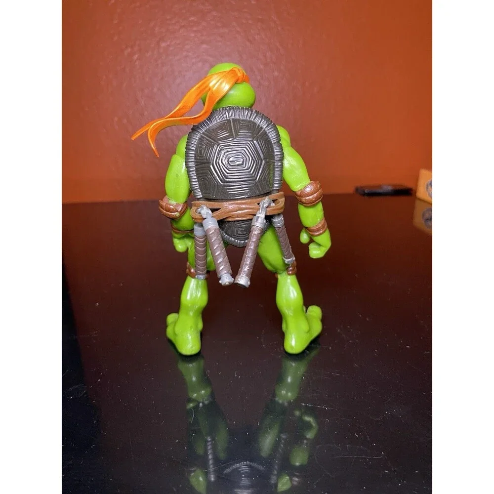 Vintage 2006 TMNT Michelangelo Action Figure Playmates Toys 5